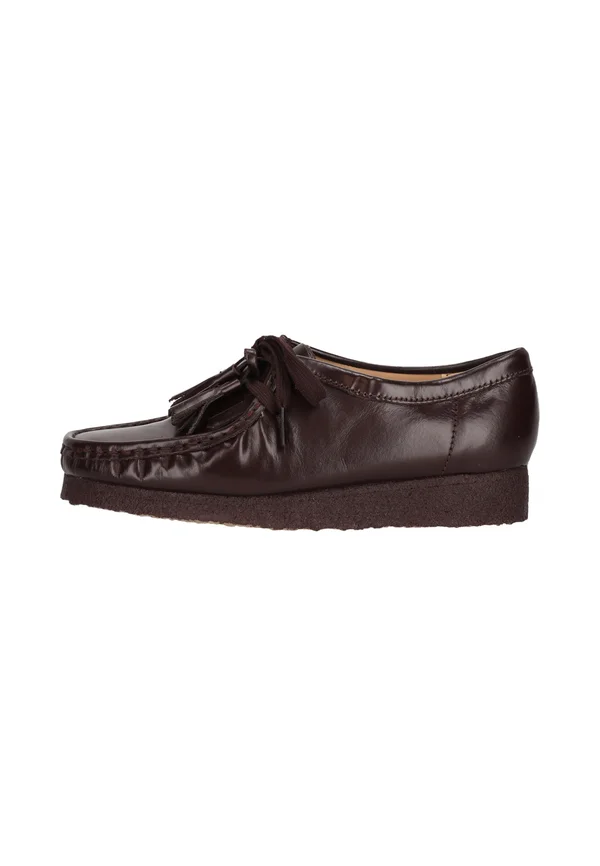 WALLABEE - Schnürer - purple grape lea