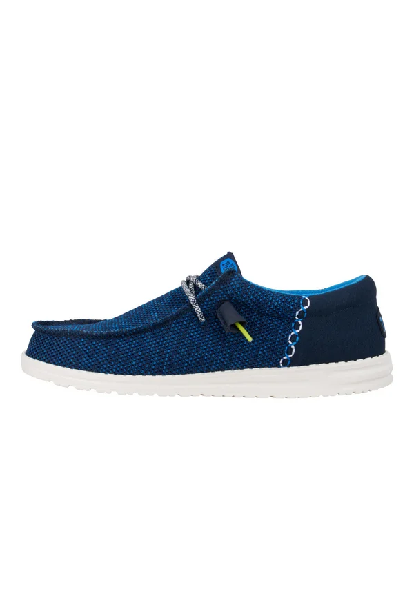 WALLY FUNK  OPEN  - Sportlicher Schnürer - blue white