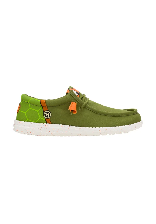WALLY FUNK TMNT MIKEY - Schnürer - evergreen multi