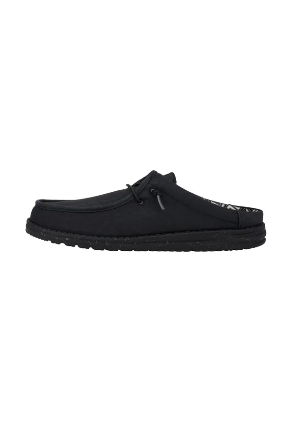 WALLY SLIP STRETCH - Pantolette flach - black black