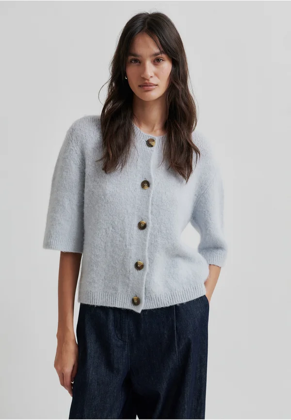 WANDA - Strickjacke - gray dawn