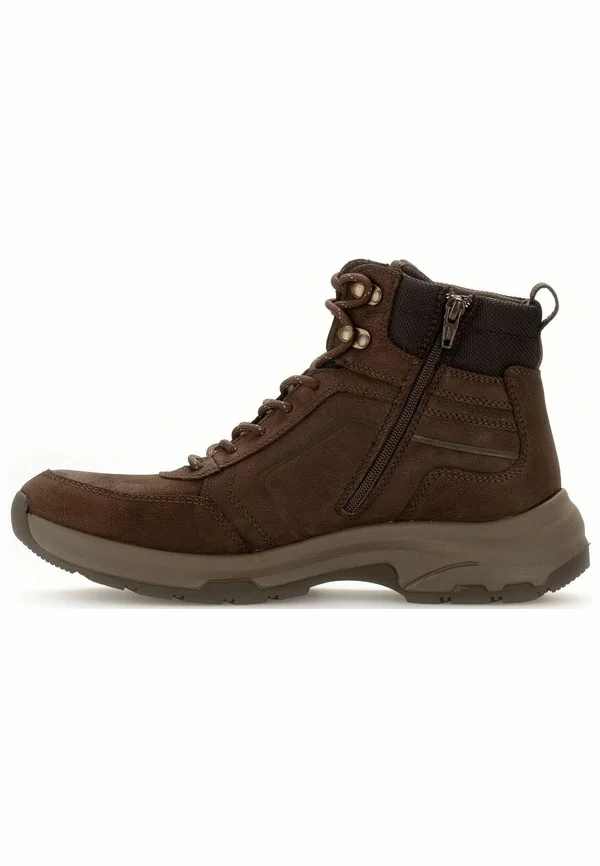 WANDER - Schnürstiefelette - mocca black