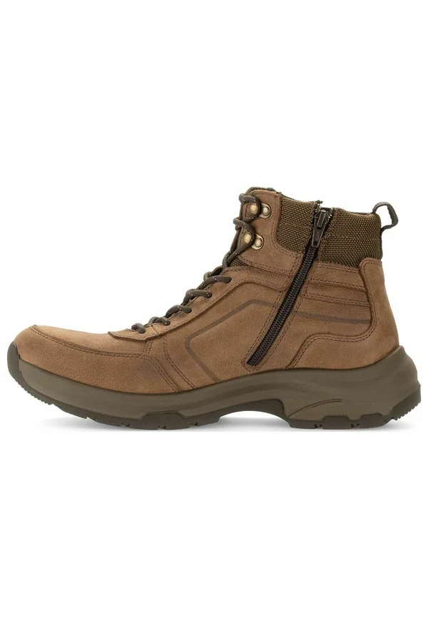 WANDER - Schnürstiefelette - tobacco olive