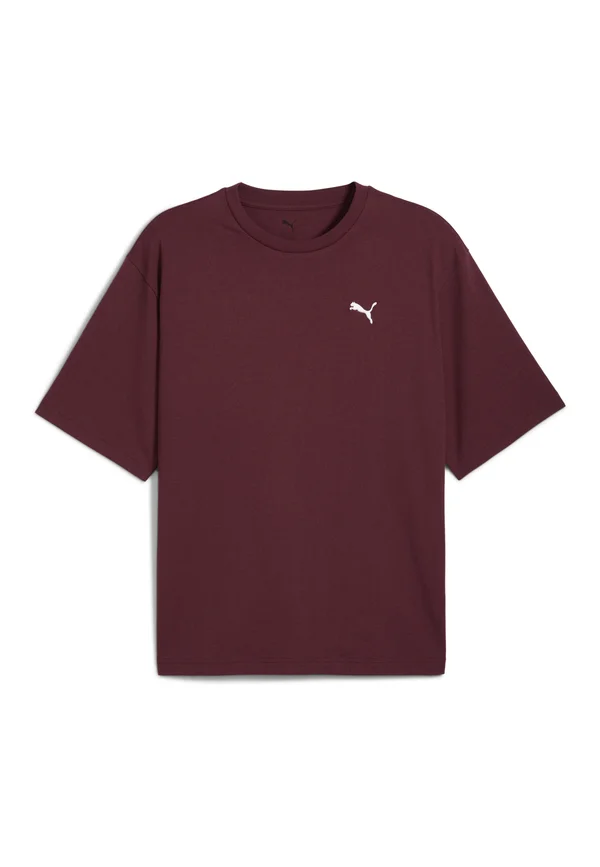 WARDROBE ESS BOXY TEE - T-Shirt basic - ruby shimmer