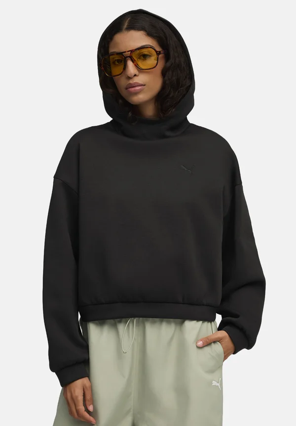 WARDROBE ESSENTIALS - Kapuzenpullover - black