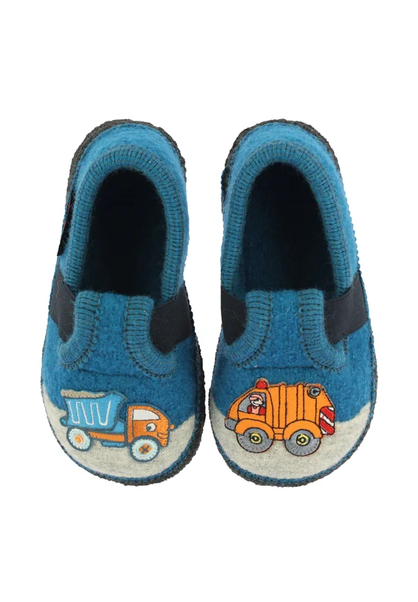 WARMFUTTER LKW - Hausschuh - blau