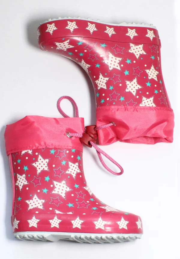 WARMFUTTER STERNENZAUBER - Gummistiefel - pink