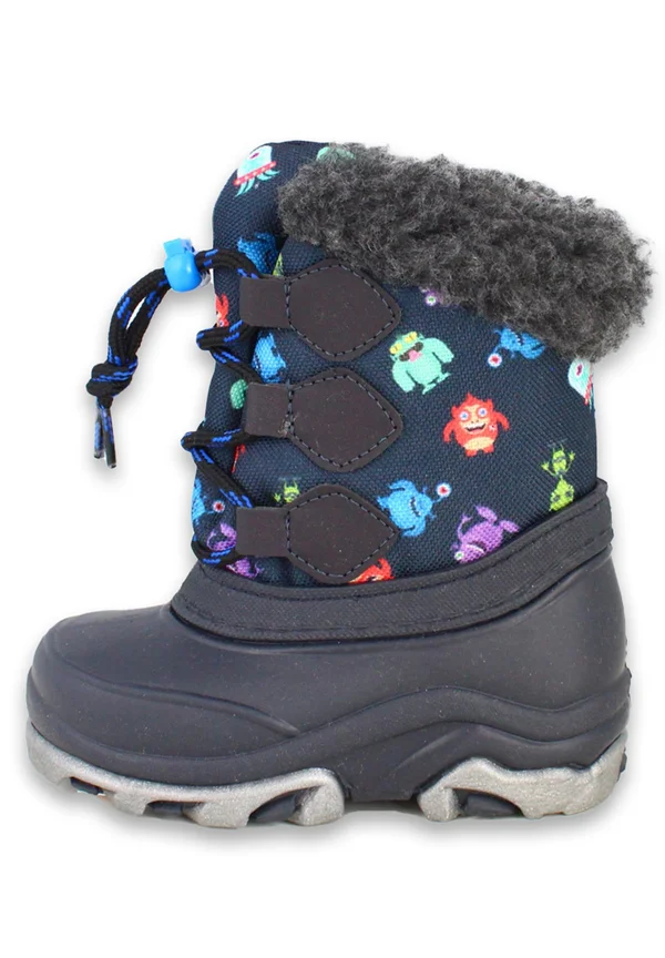 WARMFUTTER WINTERMONSTER - Snowboot/Winterstiefel - dunkelblau