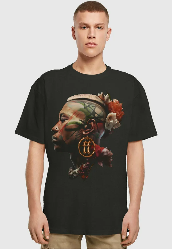 WARRIOR  - T-Shirt print - black