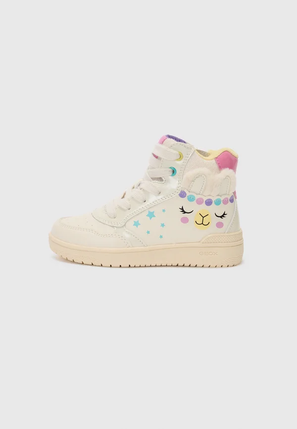 WASHIBA - Sneaker high - ivory/multi-coloured