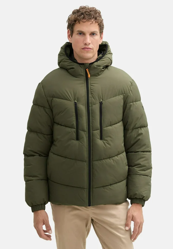 WASSERABWEISENDE PUFFER - Winterjacke - urban olive green