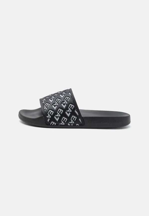 WATER SPORTS ALL OVER SLIPPER UNISEX - Badesandale - full black/white