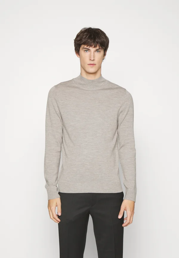 WATSON - Strickpullover - taupe