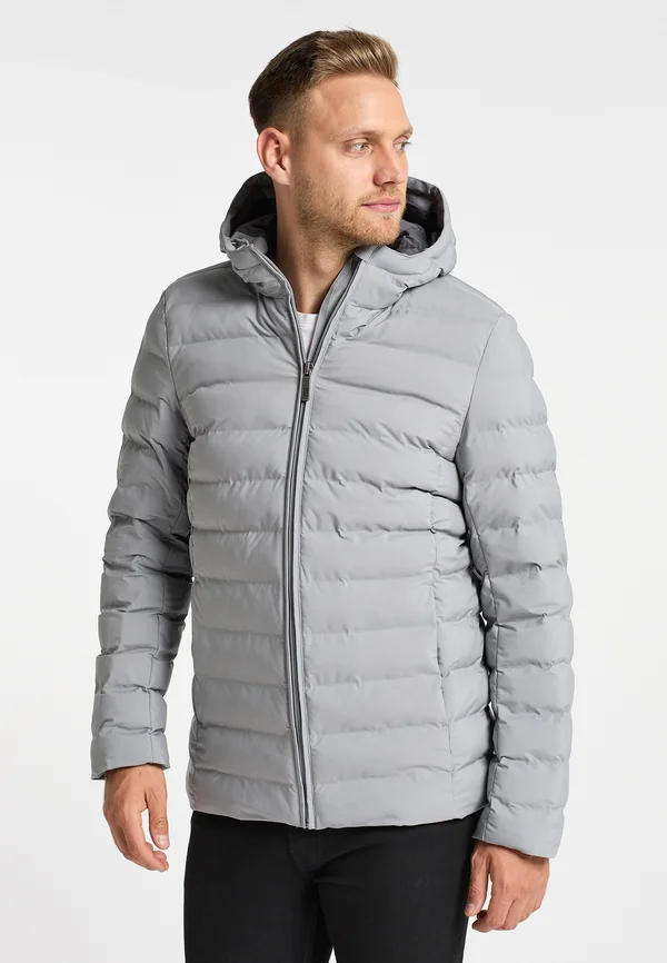 WATTIERTE MIMO - Winterjacke - grau