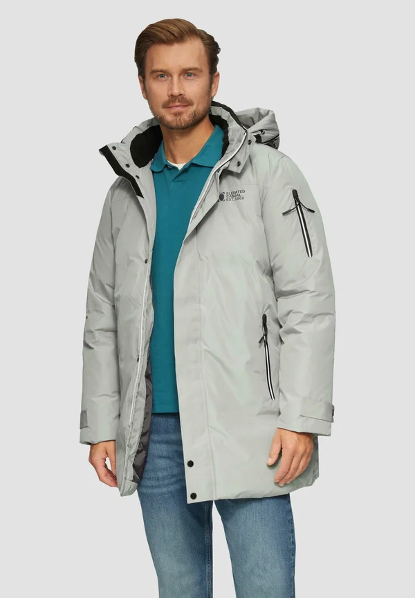 WATTIERTER KONTRAST-DETAILS - Parka - taubengrau