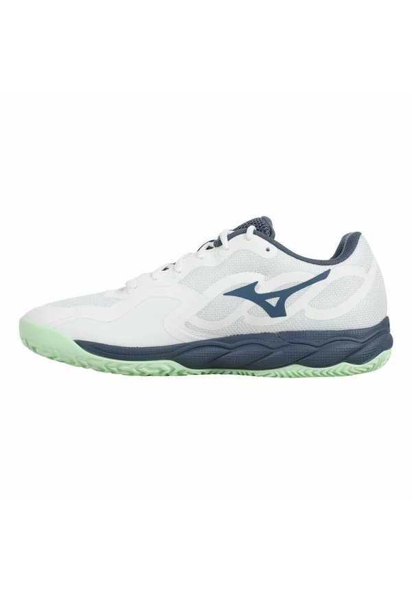 WAVE ENFORCE CC - Tennisschuh für Sandplätze - white vintage indigo neo mint