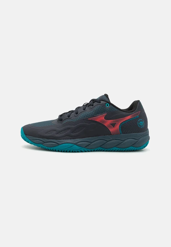 WAVE ENFORCE COURT - Padel-Schuhe - salute/hibiscus/enamel blue