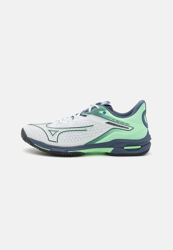 WAVE EXCEED TOUR 6 ALLCOURT - Multicourt Tennisschuh - white/india ink/neo mint