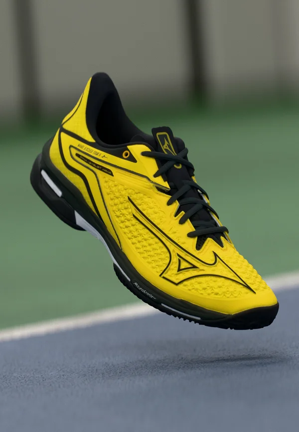 WAVE EXCEED TOUR 6  - Padel-Schuhe - vibrant yellow/black/black sand