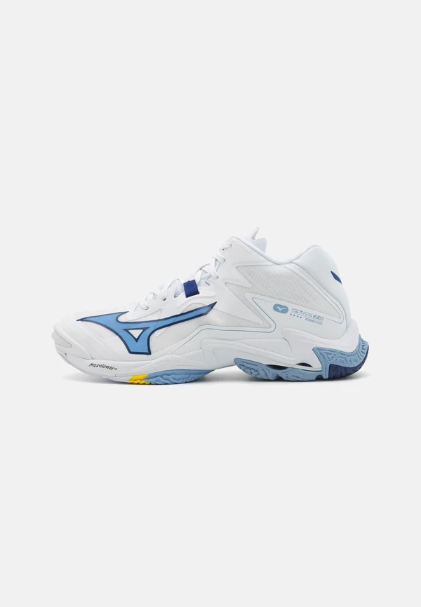 WAVE LIGHTNING Z8 MID - Volleyballschuh - white/bellwether blue/bel air blue