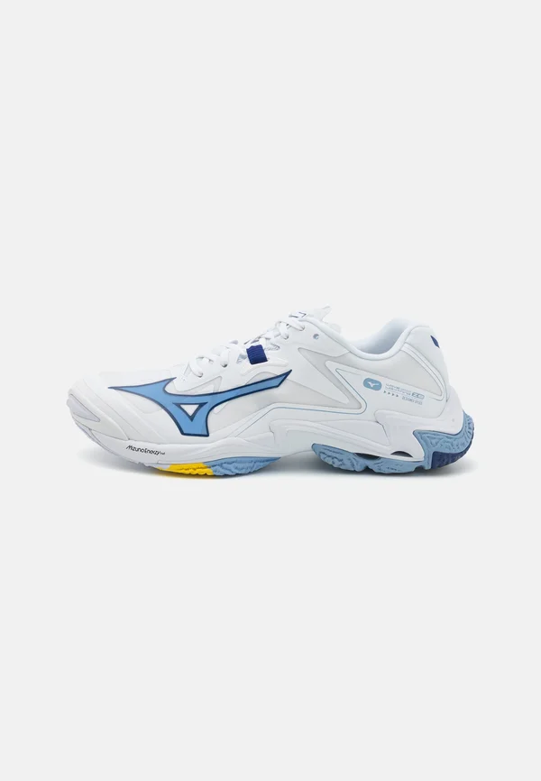 WAVE LIGHTNING Z8 - Volleyballschuh - white/bellwether blue/bel air blue