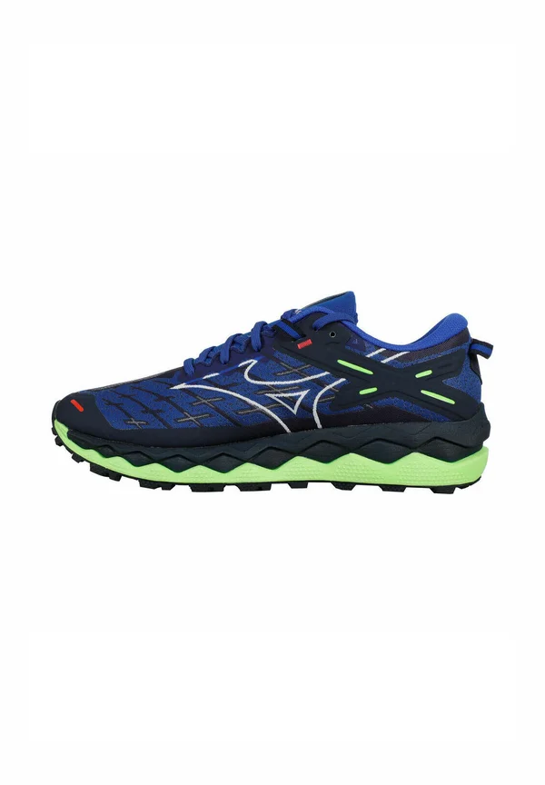 WAVE MUJIN 10 - Sneaker low - reflex blue c white green gecko