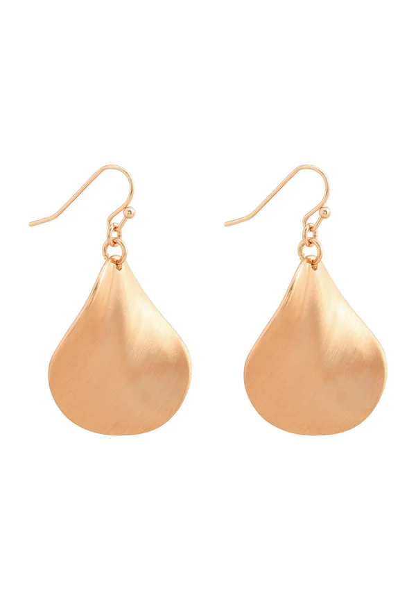 WAVE PETAL DROP - Ohrringe - gold tone