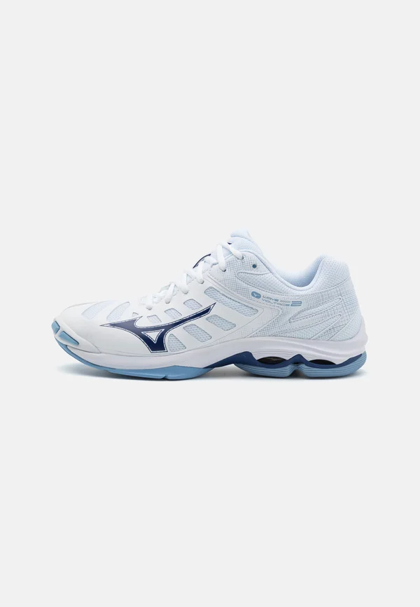 WAVE VOLTAGE 2 UNISEX - Volleyballschuh - white/blue
