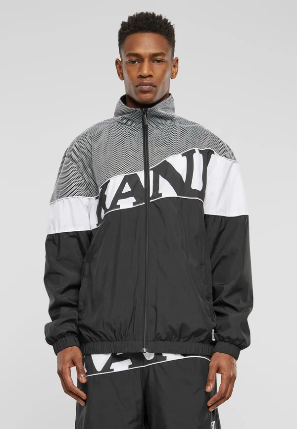 WAVY RETRO  - Trainingsjacke - black white