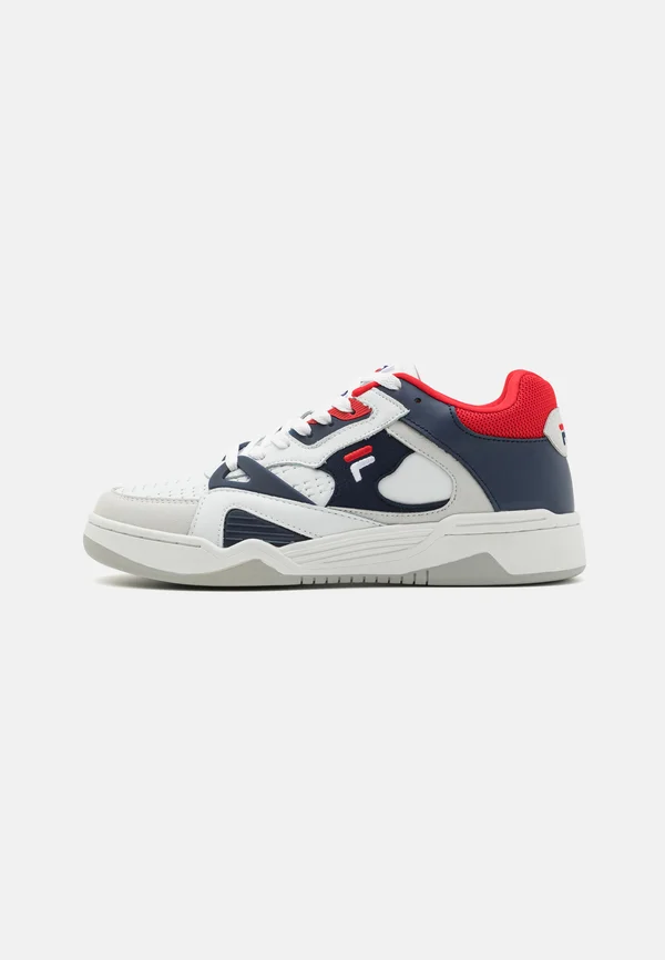 WAYNE - Sneaker low - white/red