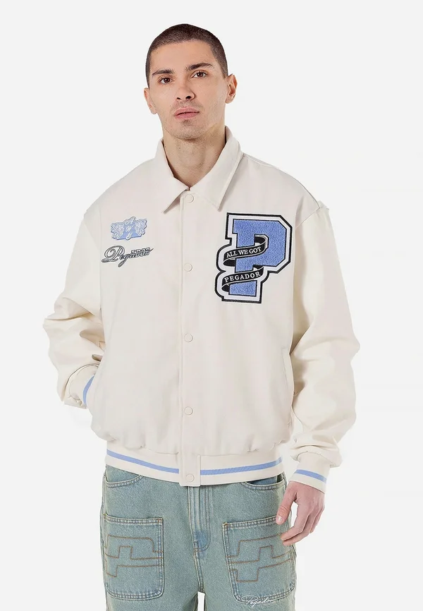 WAYTEN VARSITY JACKET - Bomberjacke - warm white
