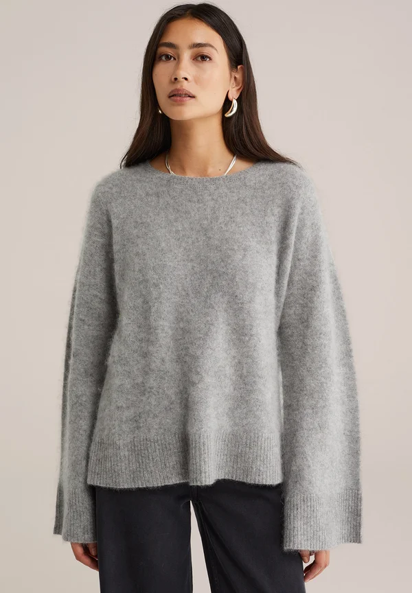 WE STUDIO - Strickpullover - light grey