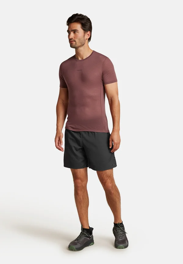 WEIGHT COOL-LITE FEATHERLIGHT CREWE - T-Shirt basic - carob