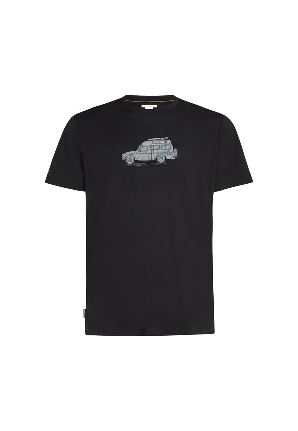 WEIGHT LITE COSY CAMPER - T-Shirt print - black