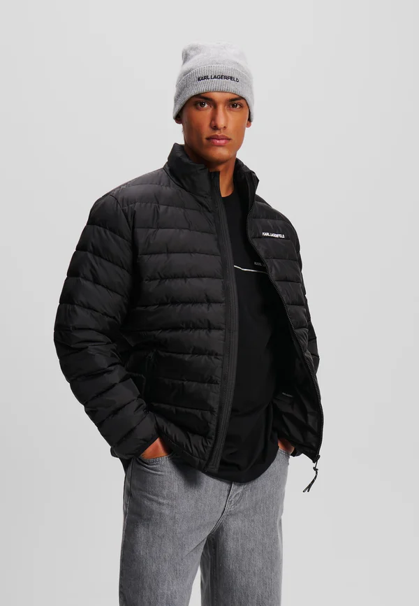 WEIGHT QUILTED - Übergangsjacke - black