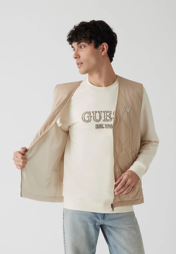 WENDE-STEPP - Weste - beige