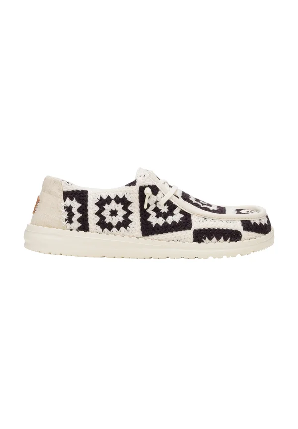 Wendy Cottage Crochet - Slip-Ons - Sportlicher Schnürer - black multi