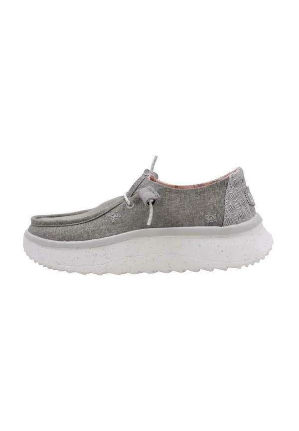 Wendy Peak Chambray - Plateauschuhe - Sportlicher Schnürer - grey