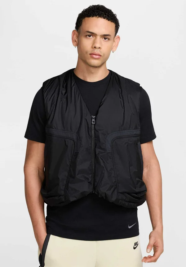 Weste - black black