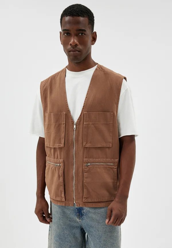 Weste - brown