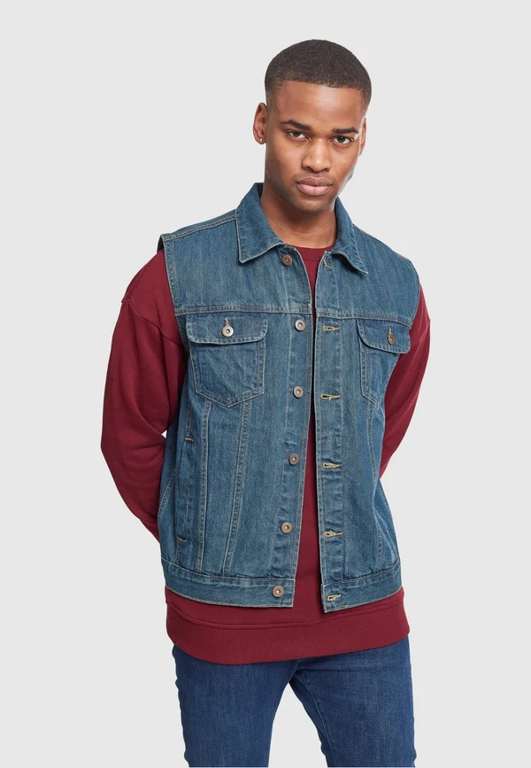 Weste - denimblue