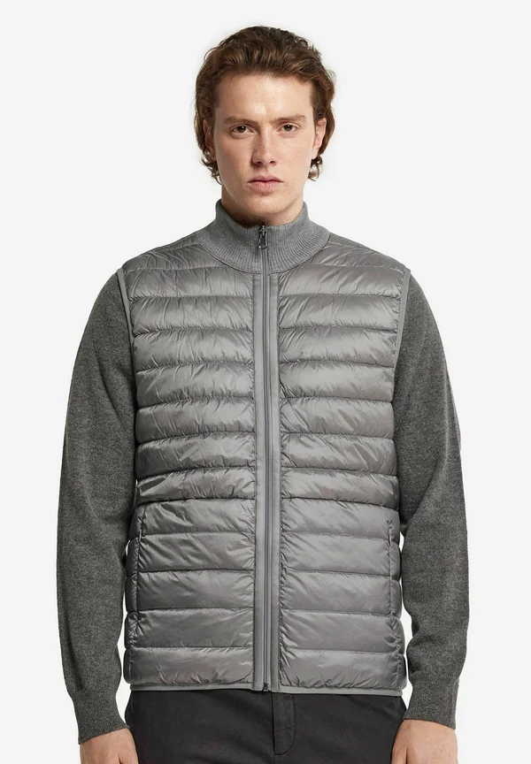 Weste - grau grigio melange