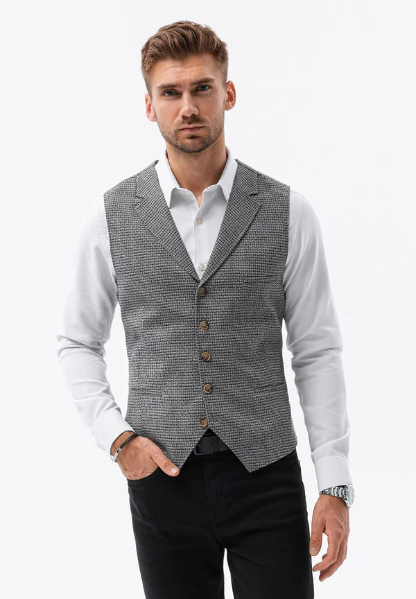 Weste - grey