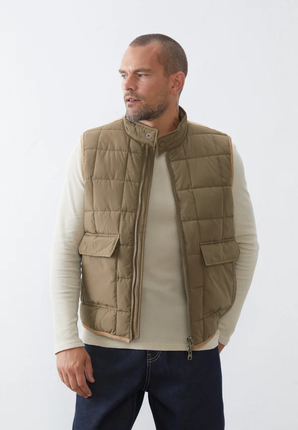Weste - khaki