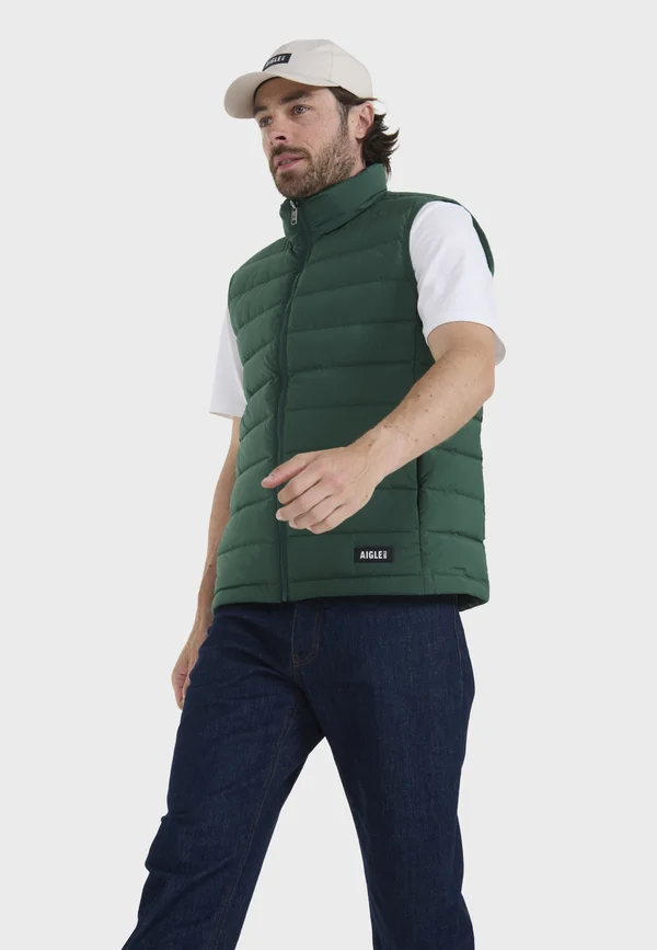 Weste - pine green