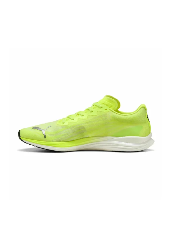 WETTKAMPF PROPIO NITRO - Laufschuh Straße - yellow alert puma black