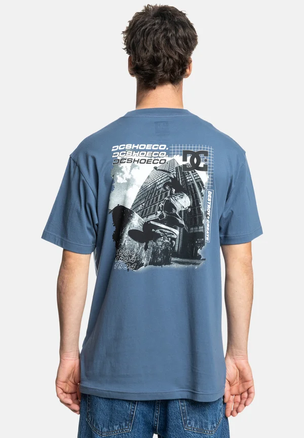 WHEREABOUTS - T-Shirt print - by vintage indigo