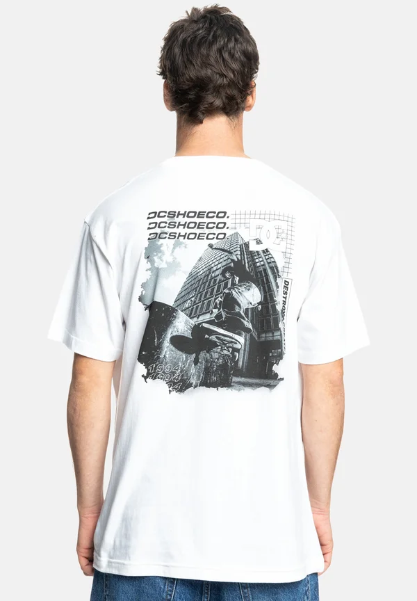 WHEREABOUTS - T-Shirt print - wbb white