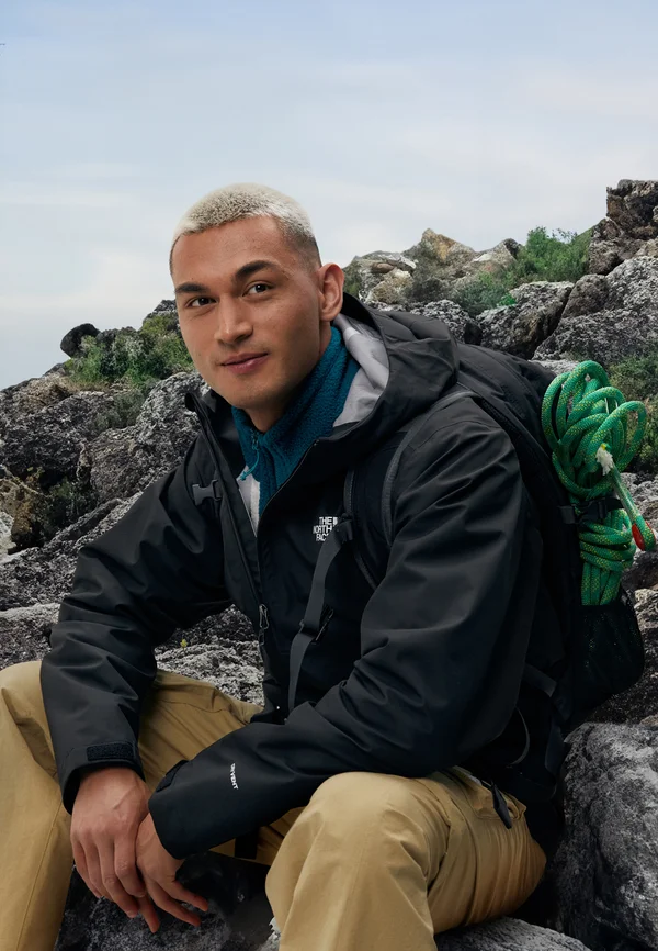 WHITON 3L JACKET - Hardshelljacke - black