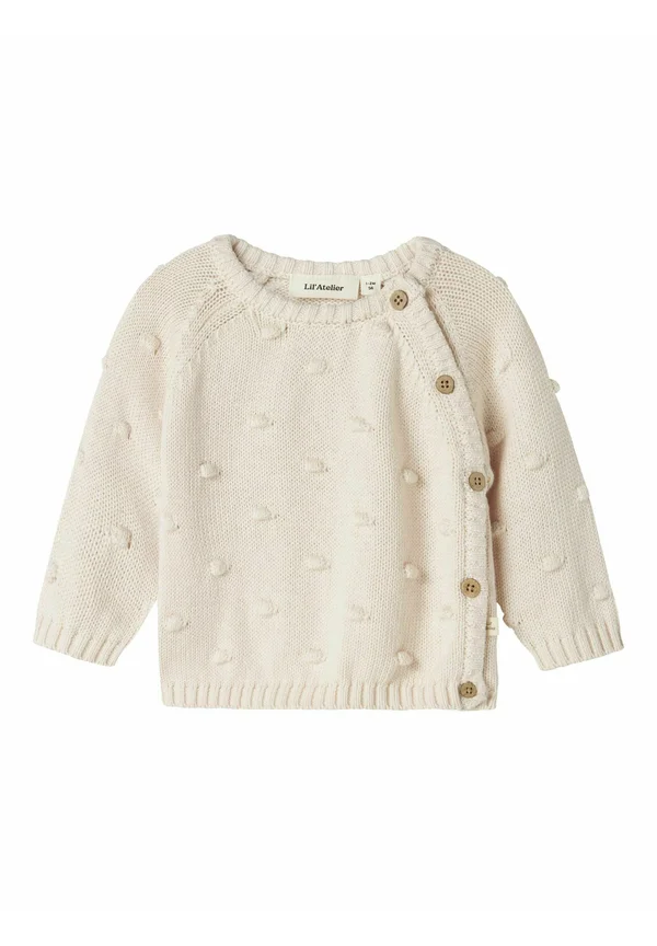 WICKEL - Strickjacke - pastel parchment